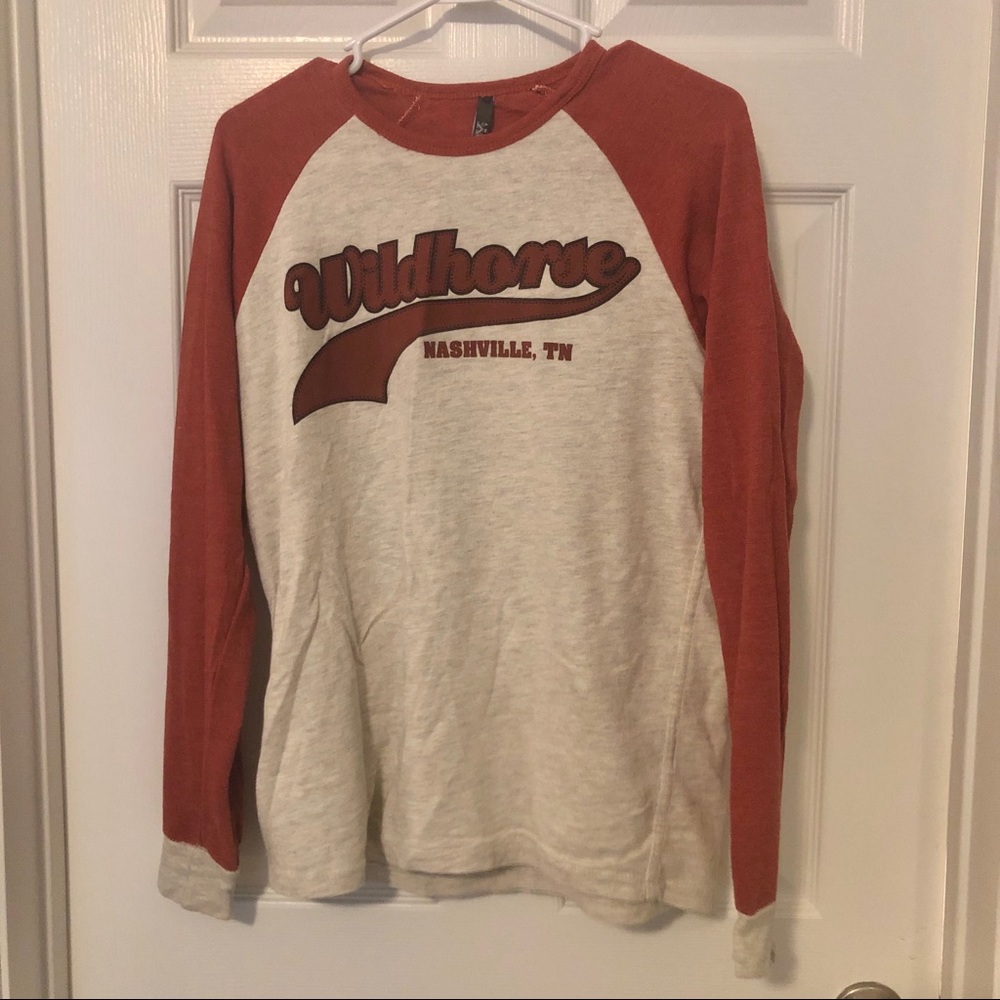 Nashville TN Wildhorse Saloon Baseball LS Tee